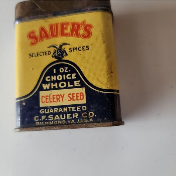 Sayers Antique Celery Seed Tin - Picture 1 of 1
